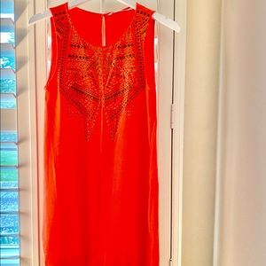 Cute Bright Orange Dress!